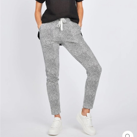 Pistache Leopard Print pants NWT - Picture 1 of 7